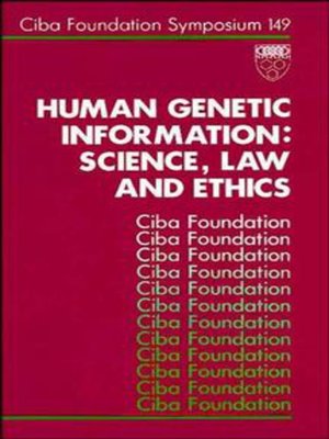 cover image of Human Genetic Information